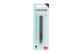 LEGAMI REFCPP0001 REFILLS GEL PEN LOVELY FRIENDS SET/2 - BLACK